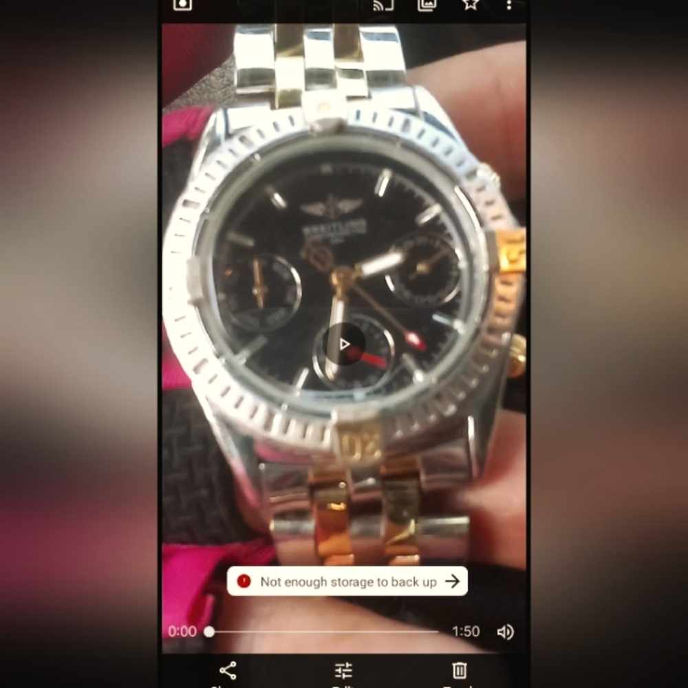 BRETLING 2 TONE Watch